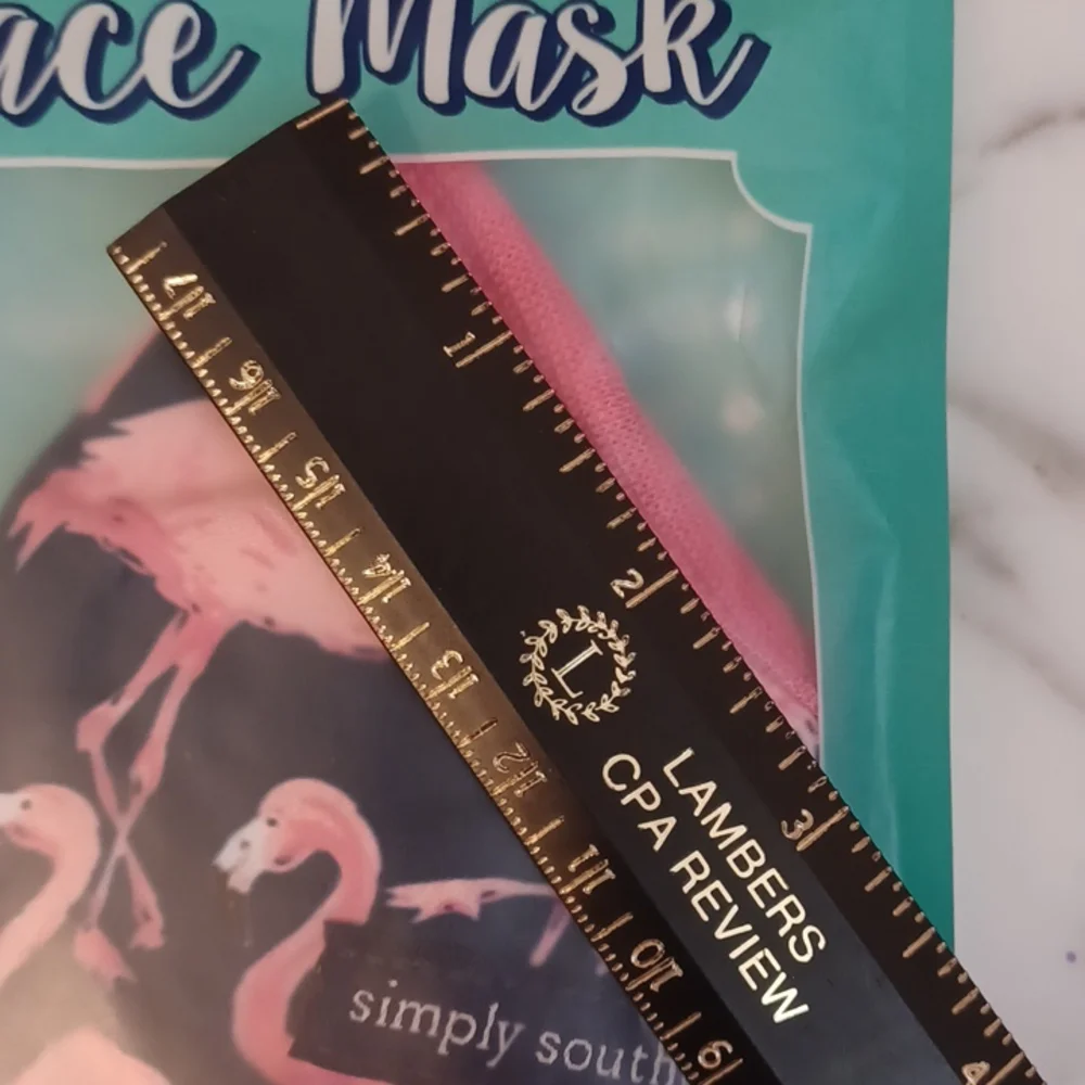Simply Southern Pink Flamingo Face Mask Kids 2-12 cloth face mask new